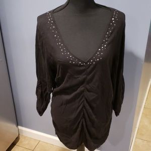Torrid bling sweater 3/4